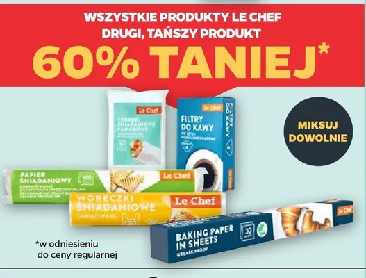 Wszystkie produkty Le Chef DRUGI -60% promocja w Netto