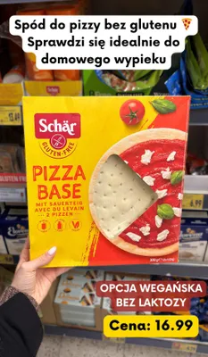 Spód do pizzy bez glutenu promocja w Kaufland