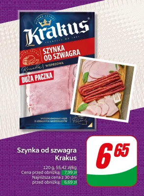 Szynka od szwagra wieprzowa promocja w Dino