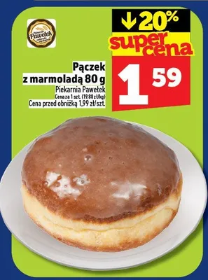Pączek z marmoladą 80g promocja w TOPAZ