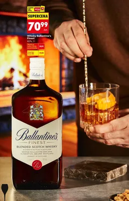 Whisky Ballantine's finest promocja w Biedronka