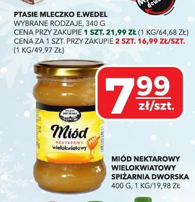 Ptasie Mleczko E.Wedel wybrane rodzaje, 340 g promocja w Top Market