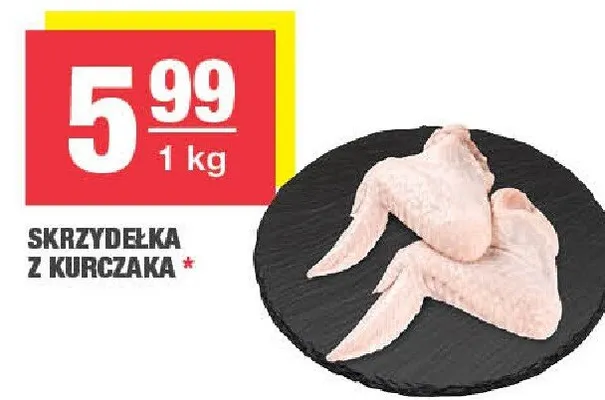 Skrzydełka z kurczaka promocja w SPAR