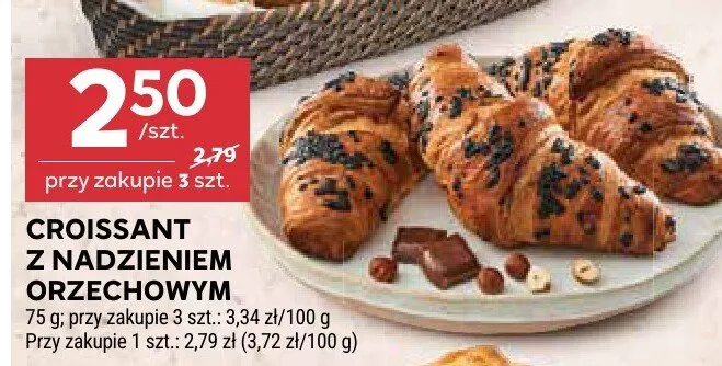 Croissant promocja w Stokrotka