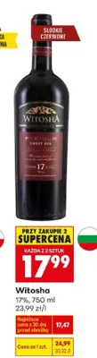 Wino Witosha promocja w Biedronka