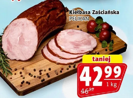 Kiełbasa zaściańska Pelikan promocja