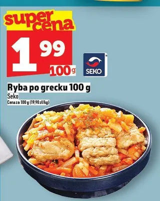 Ryba po grecku Seko 100 g promocja w TOPAZ