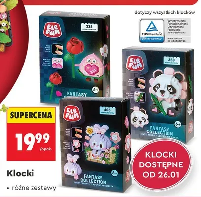 Klocki promocja w Biedronka