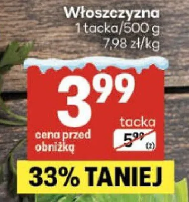Włoszczyzna promocja w Delikatesy Centrum