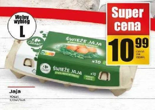 Jaja promocja w Supeco