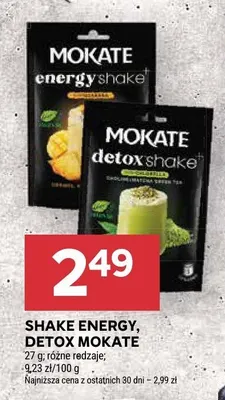 Shake Energy, Detox Mokate promocja w Stokrotka