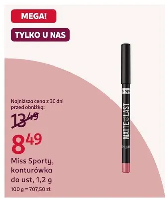 Konturówka do ust, 1,2 g promocja w Rossmann