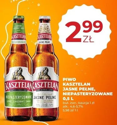 Piwo promocja w Duży Ben