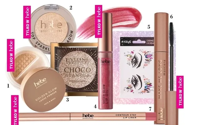 Cień do powiek HEBE PROFESSIONAL Top Sparkle Eyeshadow 01 angelic promocja w Hebe