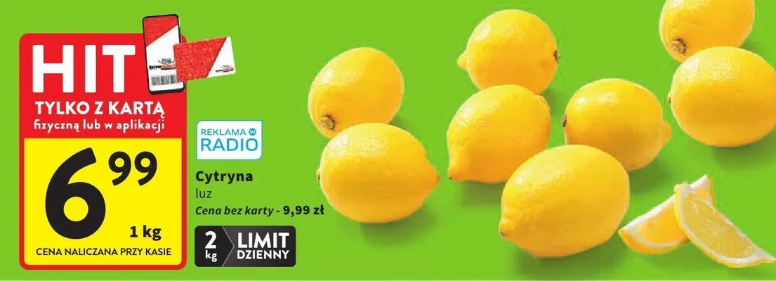 Cytryna promocja w Intermarche