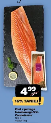 Filet z pstrąga łososiowego XXL Connoisseur promocja w Netto