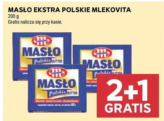 Masło promocja w Stokrotka