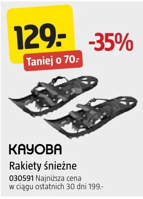 Rakiety śnieżne Kayoba promocja w Jula