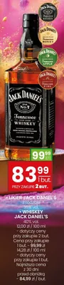 Whiskey Jack Daniel's Tennessee Whiskey 40% vol. 0,7l promocja