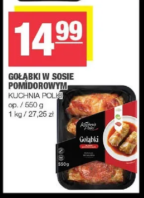 Gołąbki w sosie pomidorowym Kuchnia Polki promocja w SPAR