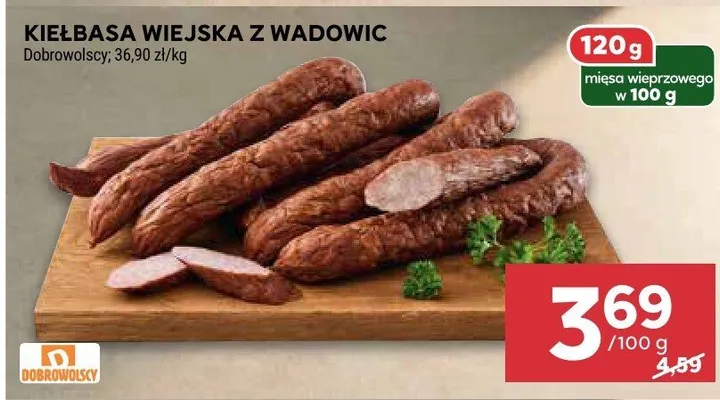 Kiełbasa promocja w Stokrotka