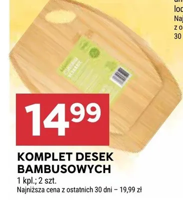 Komplet desek bambusowych Stokrotka promocja w Stokrotka
