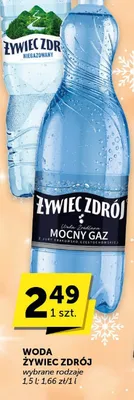 Woda Żywiec Zdrój mocno gazowana promocja