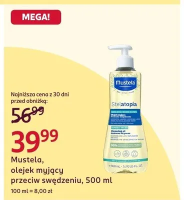 Olejek myjący przeciw swędzeniu, 500 ml promocja w Rossmann