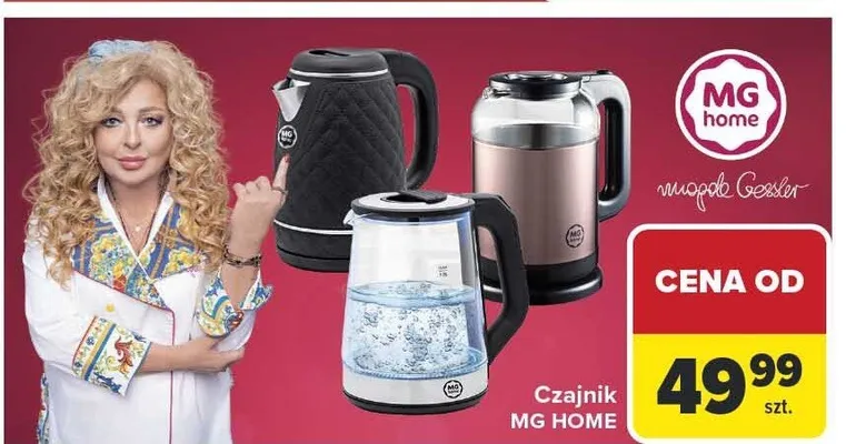 Czajnik elektryczny tkk001m Esperanza promocja w Carrefour
