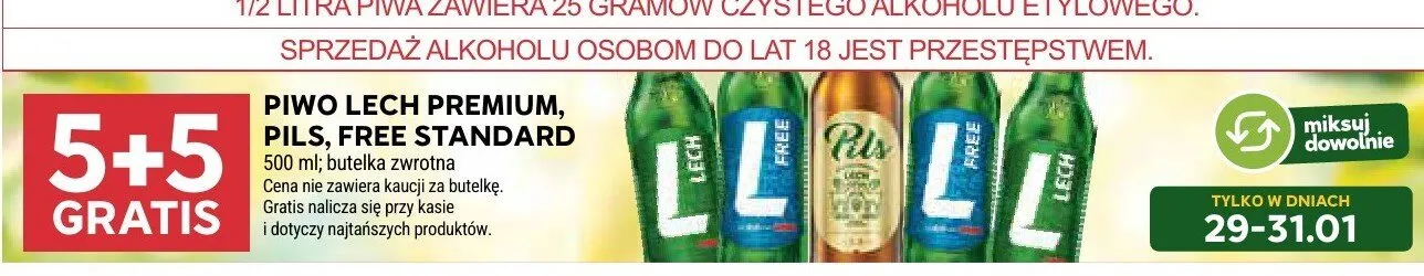 Piwo promocja w Stokrotka