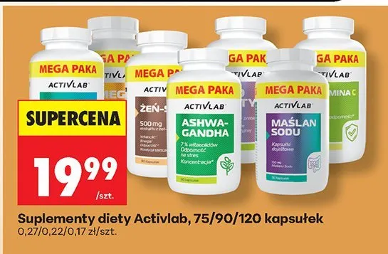 Suplementy diety Activlab promocja w Biedronka