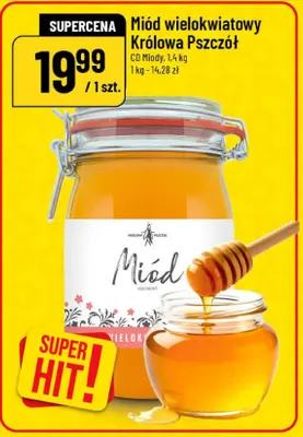 Miód wielokwiatowy promocja w POLOmarket