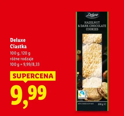 Ciastka, różne rodzaje promocja w Lidl