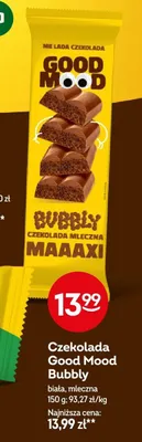 Czekolada Good Mood Bubbly biała, mleczna promocja w Żabka