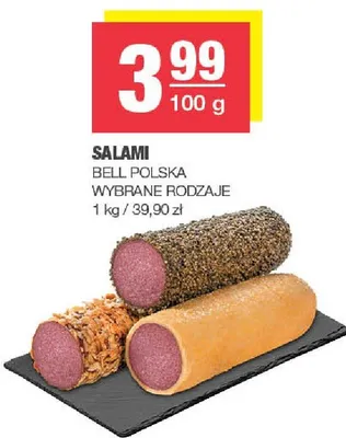 Salami Bell Polska wybrane rodzaje promocja w SPAR