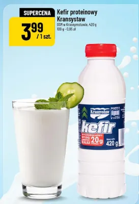Kefir proteinowy Krasnystaw OSM promocja w POLOmarket
