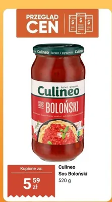 Sos Boloński promocja w Biedronka
