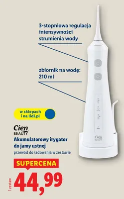 Akumulatorowy irygator do jamy ustnej promocja w Lidl