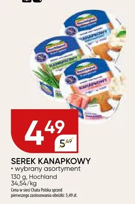 Ser promocja w Chata Polska