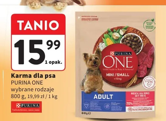 Karma dla psa promocja w Intermarche