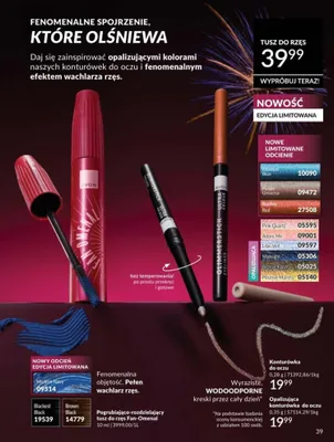 Tusz do rzęs promocja w AVON