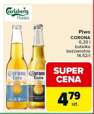 Piwo promocja w Carrefour Market