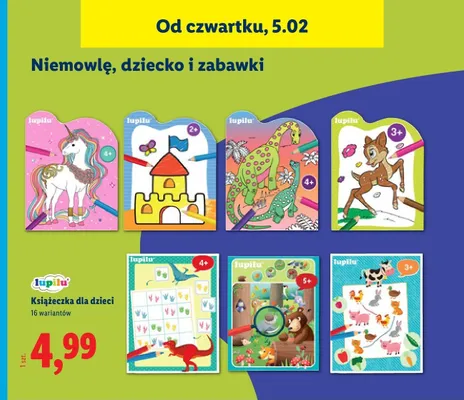 Książeczka dla dzieci promocja w Lidl