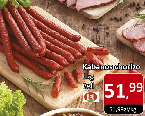 Kabanos chorizo wędlina 1kg Bell promocja w Market Point