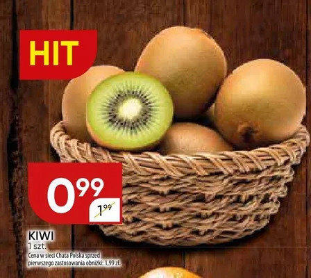 Kiwi koszyk promocja w Chata Polska