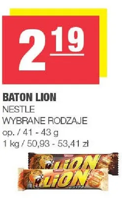 Baton Lion promocja w SPAR