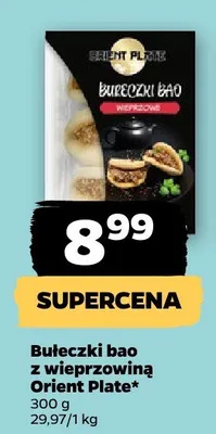 Bułeczki bao z wieprzowiną Orient Plate promocja w Netto