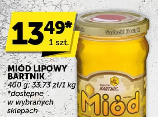 Miód lipowy Bartnik promocja w Euro Sklep