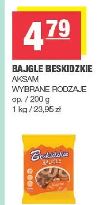 Bajgle beskidzkie AKSAM promocja w SPAR