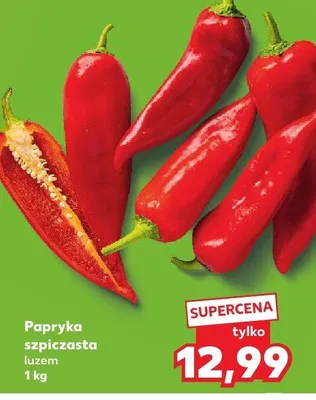 Papryka szpiczasta luzem Kaufland promocja w Kaufland